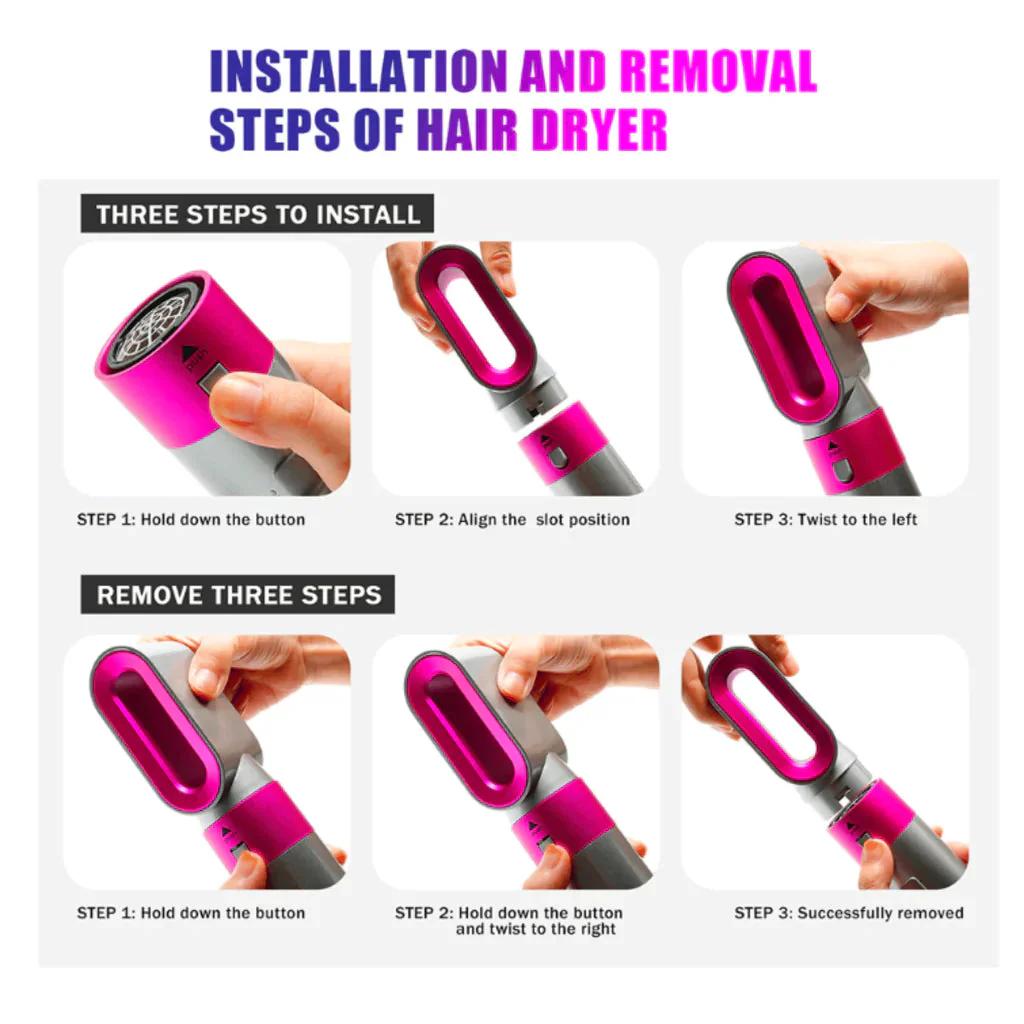 5 in 1 Hair Kit Dyson Dupe