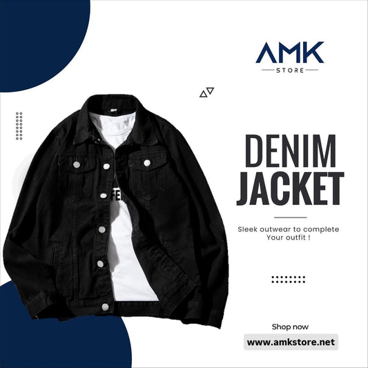 Denim Jacket - Black