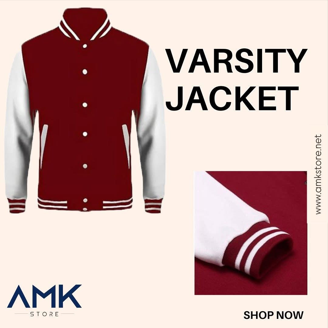 Varsity Jacket-Red