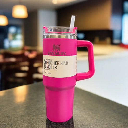 UAE Stock Stanley Quencher H2.0 FlowState Tumbler - Pink