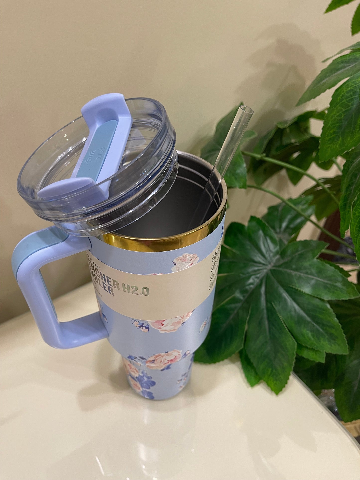 Stanley x Love Shack Fancy - Tumbler Quencher Blue 40oz