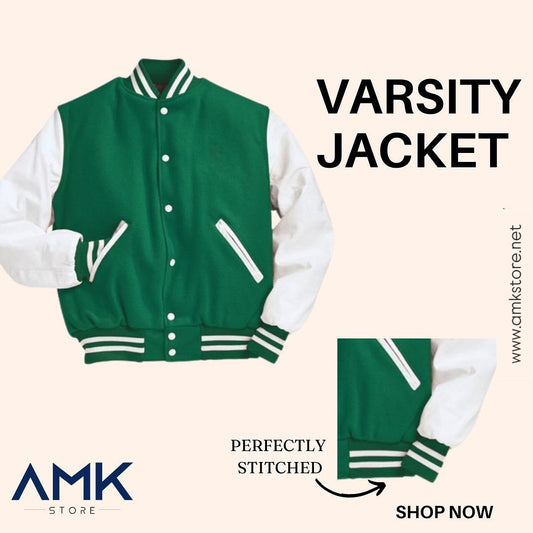 Varsity Jacket- Green